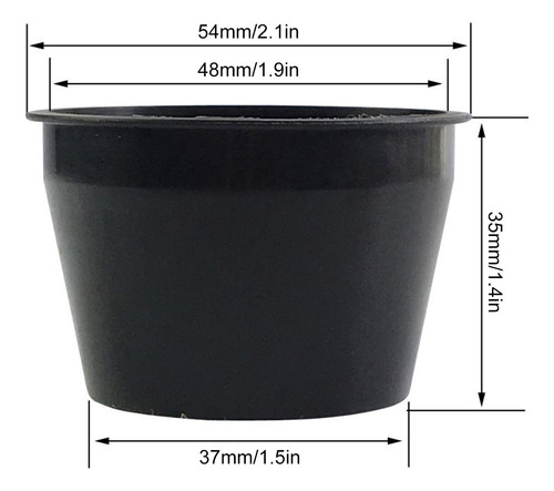 Vasos De Malla, 100 Unidades, 100 Esponjas De Plástico, Tran