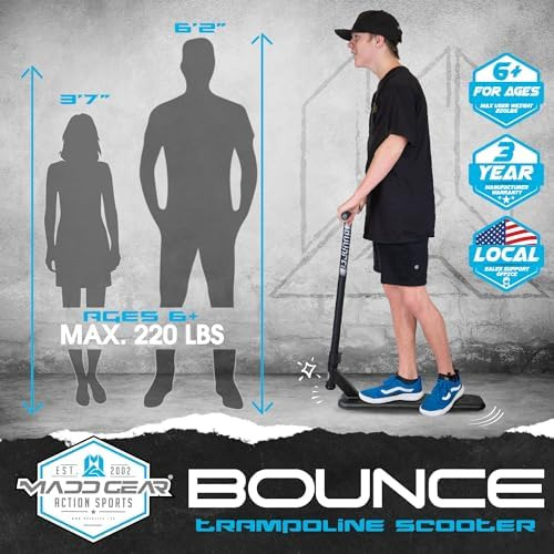 Madd Gear Bounce Trampoline Pro Scooter - Ideal Para Practic