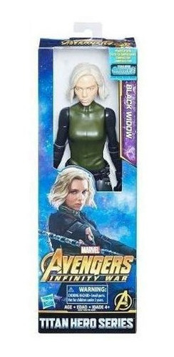 Imagem 1 de 2 de Boneco Viúva Negra Avengers Da Hasbro E2217 / E2170