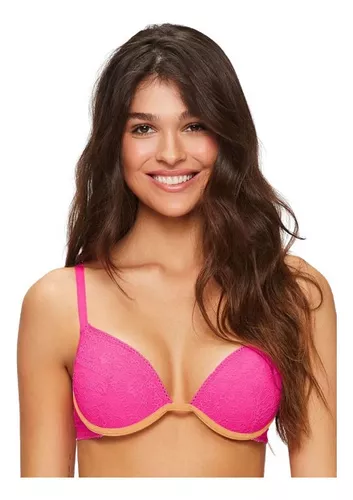 Sutiã Com Bojo Push Up Sloggi Wpu Ice Cream Ref 27222