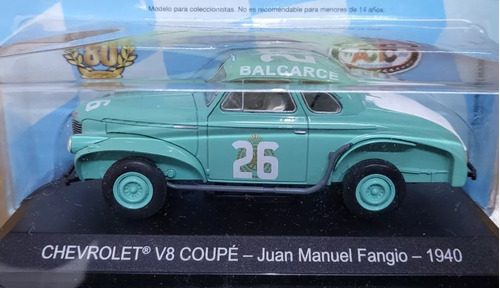 Colección Turismo Carretera Juan M. Fangio Chevroletv8 Coupé
