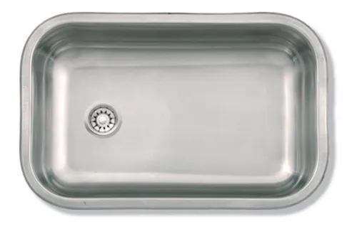 comprar Bacha Acero Inoxidable Mi Pileta - Cocina Bajo Mesada 103t Color Gris