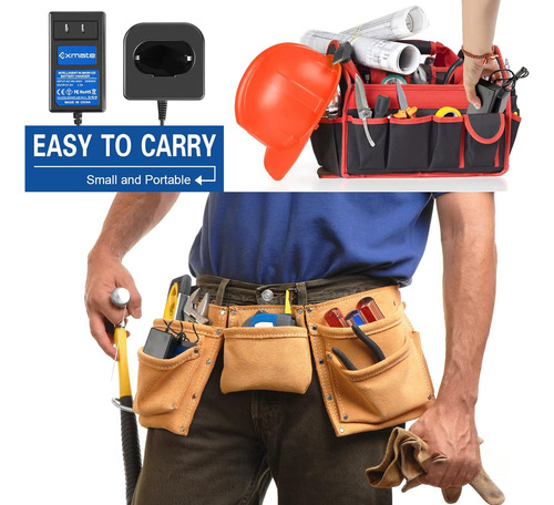 Cargador De Batería Ni-mh/ni-cd De 6 V Compatible Con Paslod