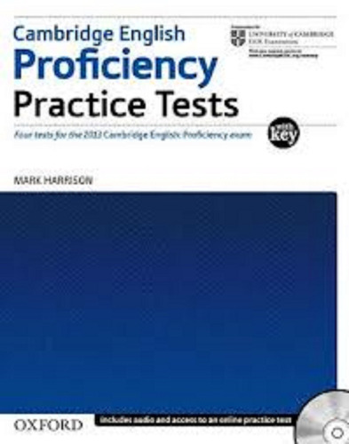 Cambridge English Proficiency (2Nd.Edition) With Key + Audio Cd, de Harrison, Mark. Editorial Oxford University Press, tapa blanda en inglés internacional, 2012