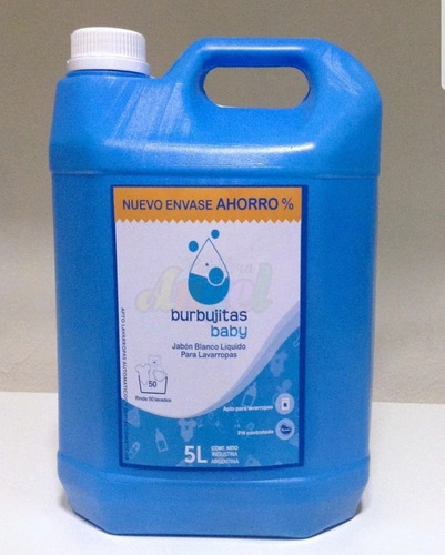 Jabón Liquido Burbujas X 5lts