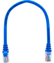 Comprar Kit Patch Cord Cat6 Azul Com Rj45 Blindado + Cat5e Blindado