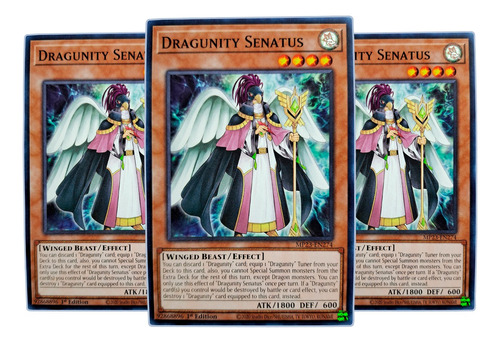 Yugi-oh! X3 Dragunity Senatus Mp19-en087 Comun