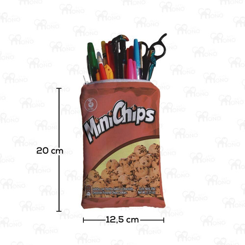 Cartuchera Multiusos Estampado Minichips