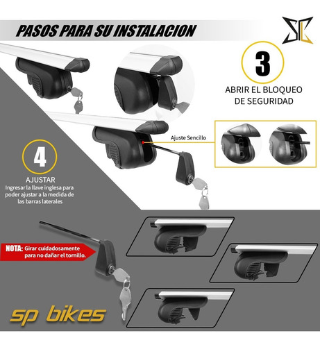 Barras Portaequipaje Tipo Thule Wingbar Chirey Tiggo 8 Pro