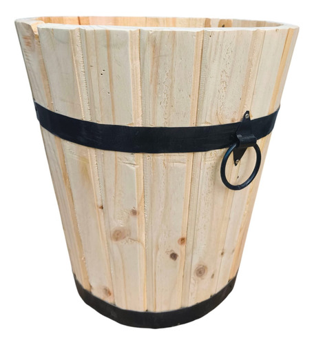 Maceta De Madera Mardam De Pino Natural Madera Natural M-49n
