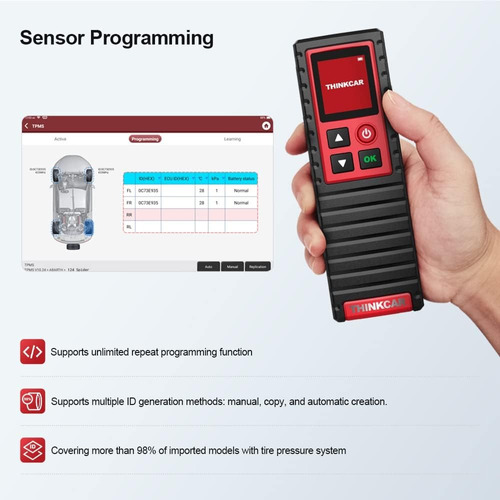 Tpms Herramienta De Reinicio De Neumáticos