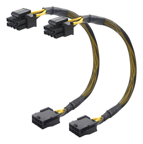 Pacote Cable Matters Com 2: Extensão Eps De 10 Polegadas De