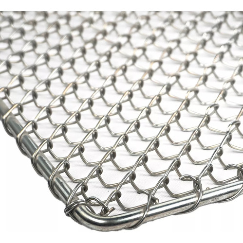 Alfombra Felpudo De Alambre 40 X 70 Cm Galvanizado