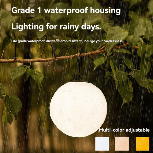 Luz Led Para Acampar Al Aire Libre, Impermeable, Colgante, L