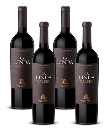 4 Botellas Finca La Linda Malbec