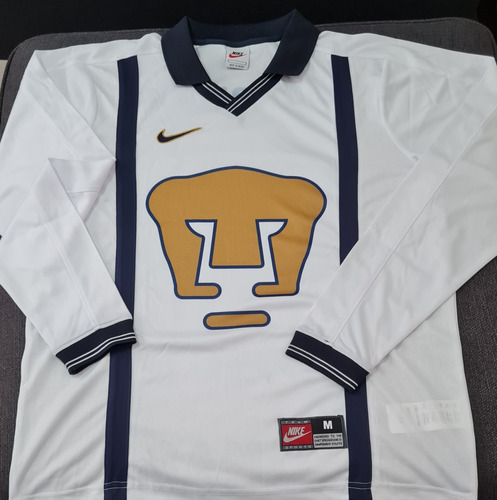 Jersey Pumas Unam Retro Manga Larga (playera Pumas)