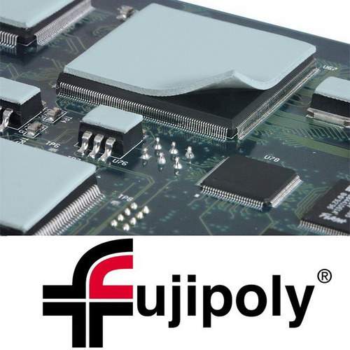 Imagen 2 de 2 de Pad Termico Fujipoly Sarcon Gr80a 13w 100x100x2mm Japonés !