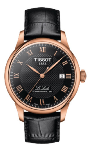 Tissot T-classic Automático Dial Negro Hombre