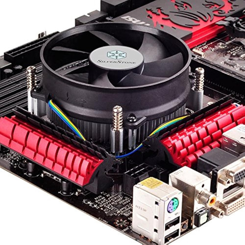 Silverstone Tek Super Slim Perfil Cpu Cooler Lga 11561155115