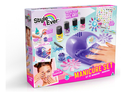 Set De Manicure.disfruta Con Manicura Infantil Para Niñas