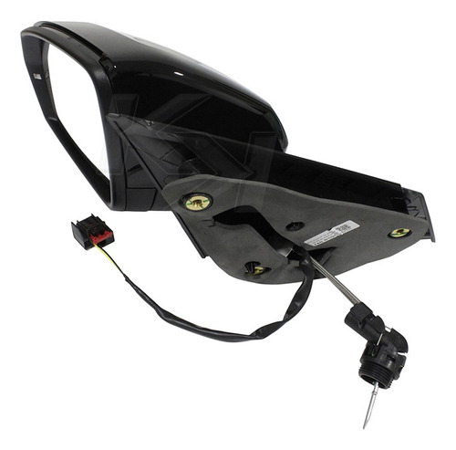 Retrovisor Esquerdo Manual Pisca Polo 2018 19 21 22 23 24 25