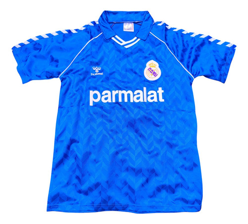Jersey Real Madrid Retro 86 Visita Azul