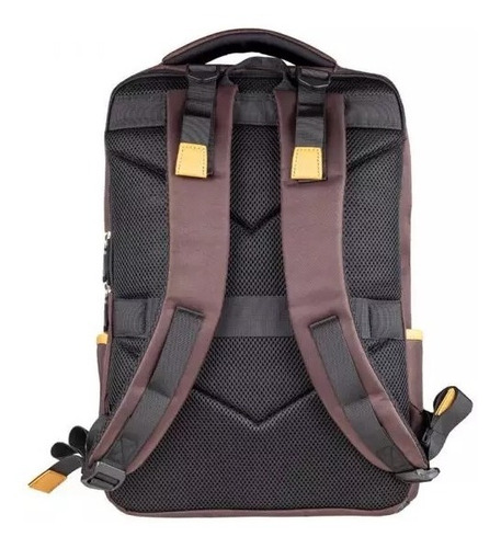 Mochila Para Notebook 15.6 Comfort Kross Elegance Ke-bpm20 Cor Marrom Desenho do tecido Marrom