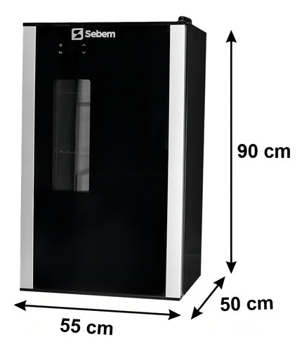Cervejeira Frostfree -6°c 100 Litros Sebem Cor Preto 220V