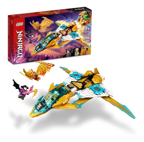 Lego Ninjago Zanes Golden Dragon Jet (258 Piezas)