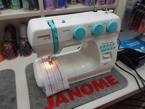 Janome 3016 Multifuncion 16 Puntadas Ojal 1 Paso Gtia 3 Años