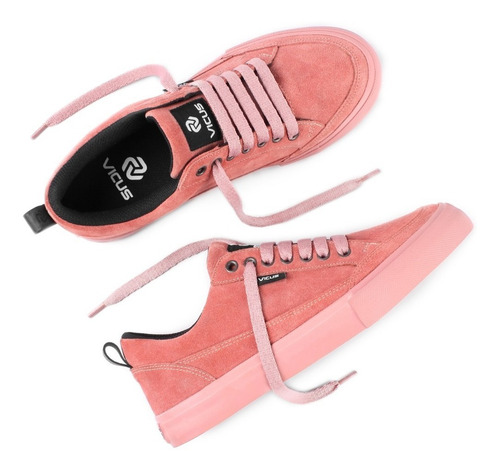 Imagen 3 de 6 de Zapatilla Vicus Rhino Rosa Viejo Suela Rosa
