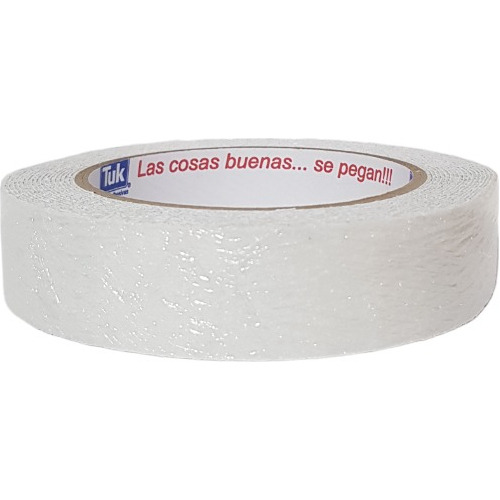 Cinta Antiderrapante Tuk Rollo 25mm X 4.57m Trans/gris/negro Color Transparente