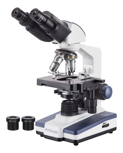 Microscópio Compuesto Bin Amscope / 40x-2500x 