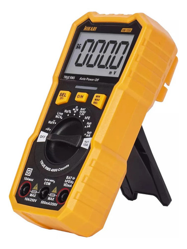 Multiteste True Rms Capacitancia Linha Viva Hm-1550 - Hikary