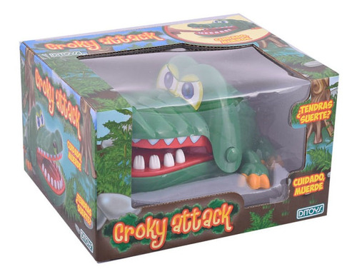 Juego Crocky Attack Game Cocodrilo Muerde Original Ditoys