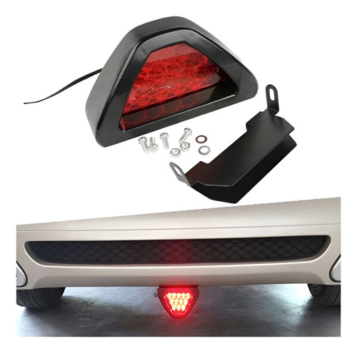Luz De Freio Brake Light Triangular Modelo Formula F1 Pisca