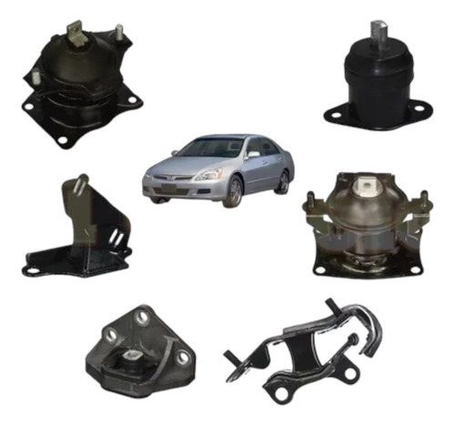 Kit Soportes Accord Automatico 2003 - 2007 3.0 Alta Calidad
