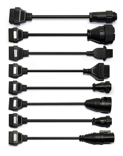 Juego Completo Obd Cable 8 Piezas Truck 2 Conector Extensión