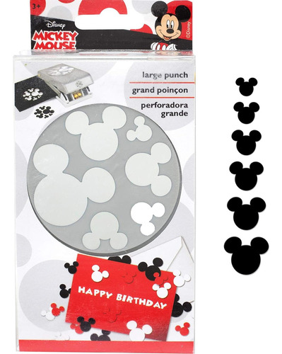 Scrapbook Perforadora Manualidad Troquel Confeti Mickeymouse