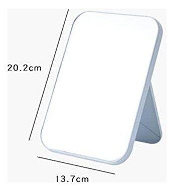Espejo De Maquillaje Plegable Dzrige, Mesa Portátil De 7,9,
