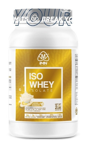 Proteina Iso Whey Isolate 2 Lb - Unidad a $127415