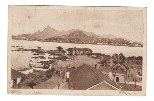 1930 Postal Rio De Janeiro Cursada Desde Barco Giulio Cesare