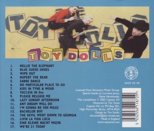 Toy Dolls Covered In Toy Dolls Uk Import  Cd Nuevo