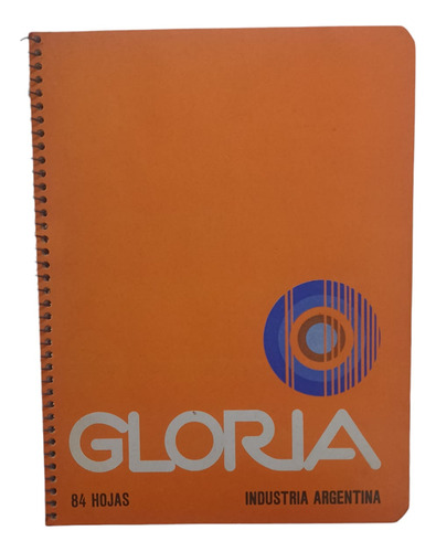 Cuaderno Gloria 84 Hs Vintage Amarillento X1 - San Telmo