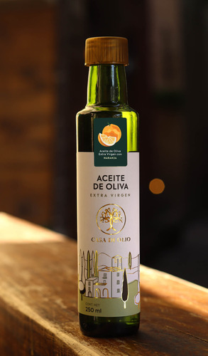 Aceite De Oliva Extra Virgen Con Naranja