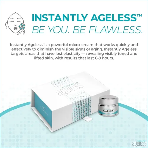 INSTANTLY AGELESS フェスクリーム25枚入り Instantaneamente Ageless - Facelift Em Uma Caixa (25 Frascos