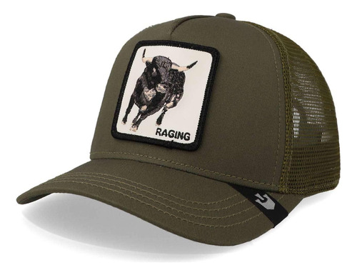 Gorra Goorin Bros 101-1033 Road Rage Trucker Olivo Unitalla