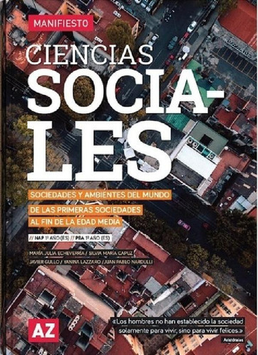 Libro - Ciencias Sociales 1 - Manifiesto - Sociedades Y Amb