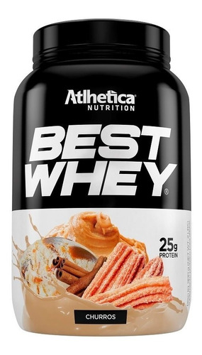 Best Whey 900g Vários Sabores - Atlhetica Nutrition 