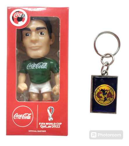 Cabezones Coca Cola Mundial Qatar 2022 Raúl Jiménez (Usado)